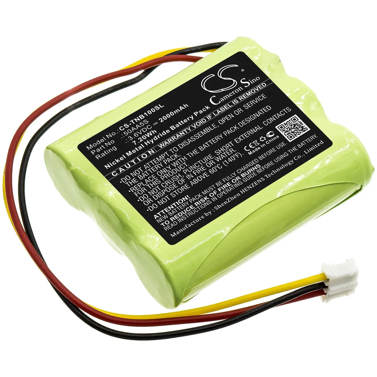 Cameron & Co Cameron & Co DS-CS-TNB100SL Toniebox battery 3.6V 2000mAh green — product photo