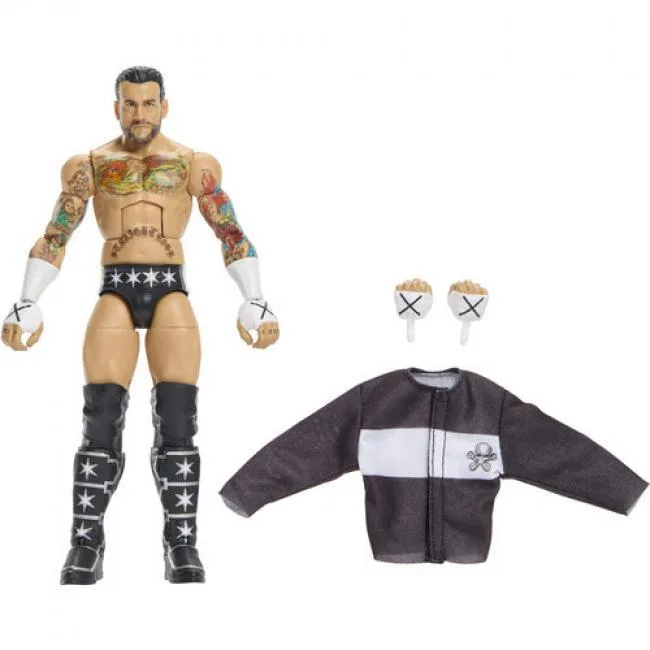 Mattel Mattel JHT70 WWE Elite Collection CM Punk Action Figure — product photo
