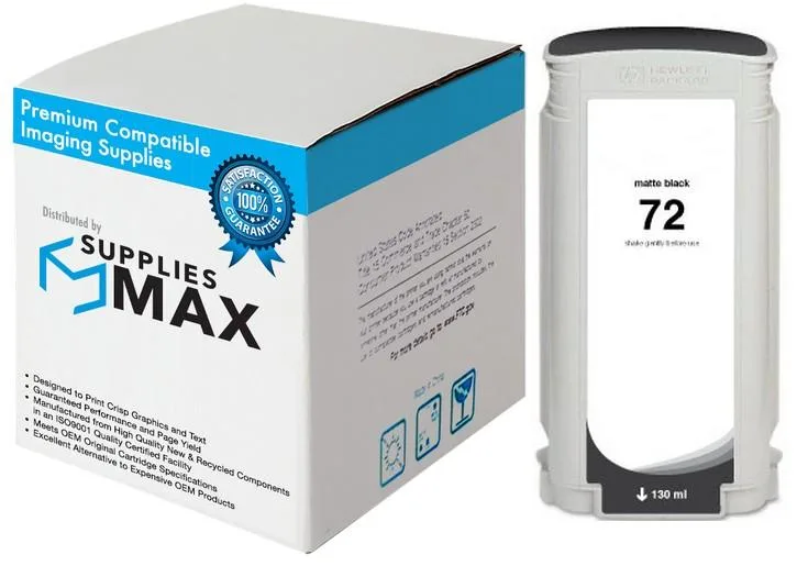 SuppliesMax SuppliesMax Matte Black High Yield Inkjet Cartridge 130 ML C9403A — product photo