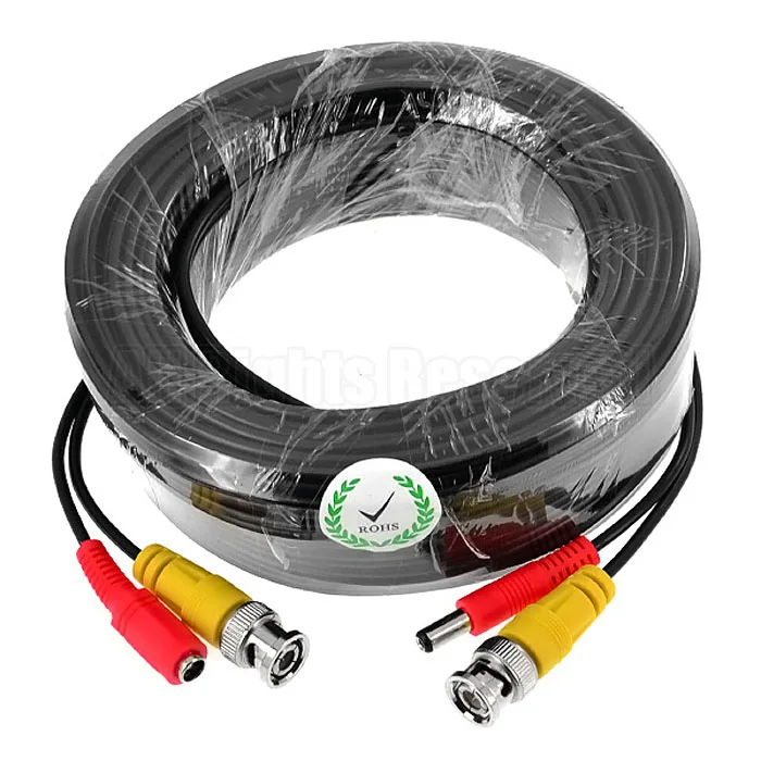 iKKEGOL iKKEGOL 15M 49ft BNC Video DC Power Extension Cable — product photo