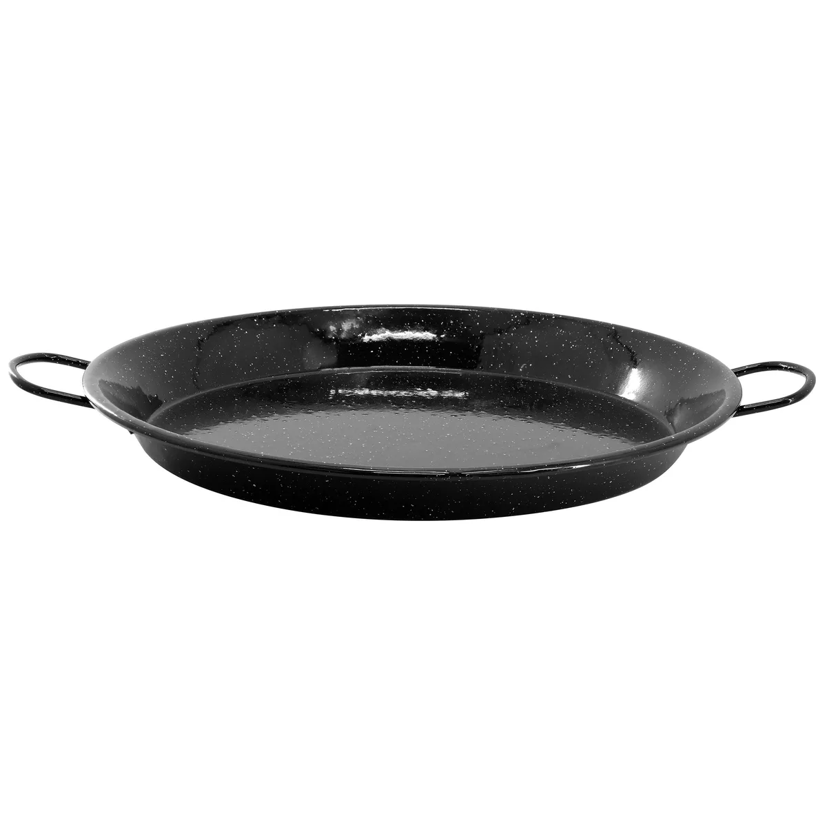 OSTER OSTER 510122344M 15in Enameled Steel Paella Pan Speckled Black cookware — product photo