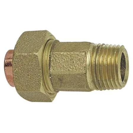 Bronze fitting union, 3/8 inch C by MNPT, model 7334