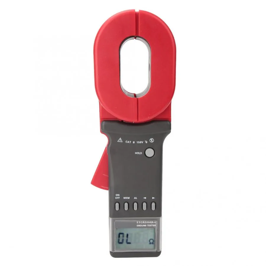 ETCR ETCR ETCR2000A+ Clamp Earth Resistance Tester 0.01-200ohm 65x32mm 99 Data Sets — product photo