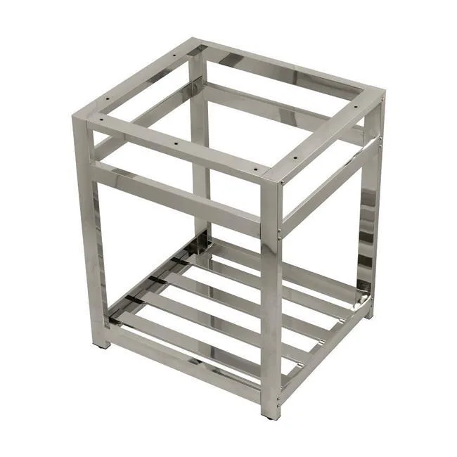 Fauceture Fauceture VSP2522A6 25 x 22 in Steel Wall Mounted Sink Base Polished Nickel — product photo