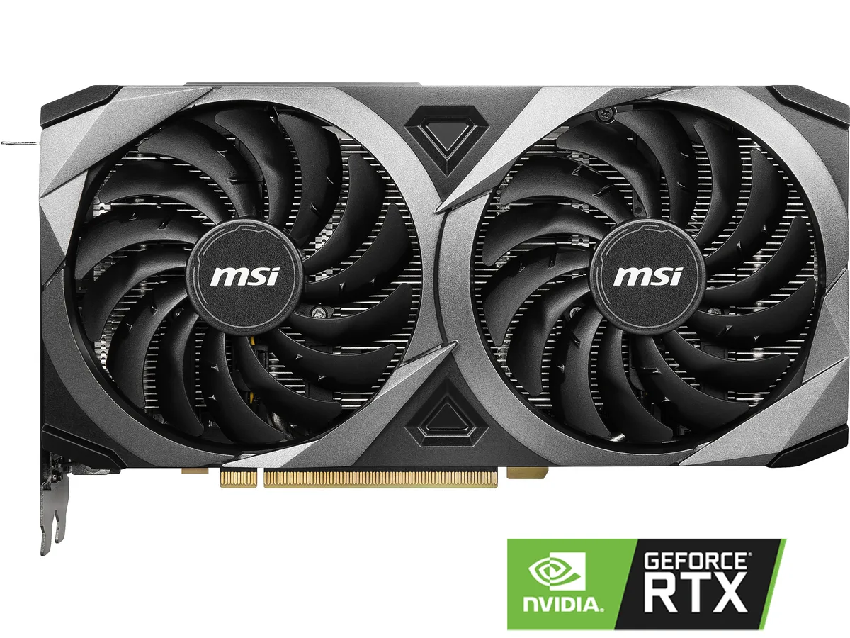 MSI MSI 3070Ventus2XOC GeForce RTX 3070 graphics card — product photo