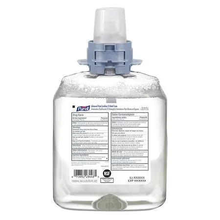 Purell Purell 5193-04 Hand Sanitizer Foam 1200 mL Fragrance Free PK4 skin care — product photo
