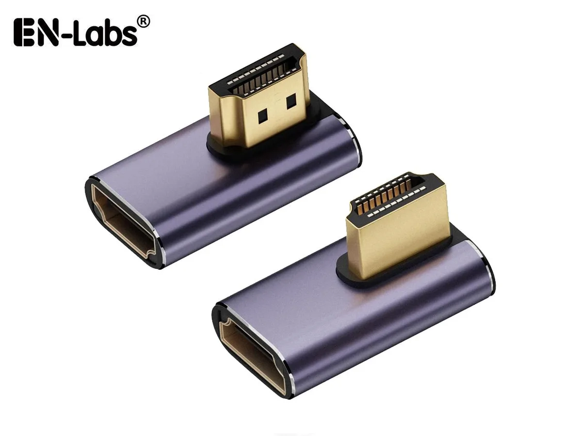 EN-Labs EN-Labs 90° HDMI Adapter 2-Pack Left Right 48Gbps 8K60 4K120 — product photo