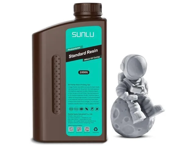 LORDWORLD LORDWORLD SUNLU Standard Resin 1000g Grey 395-405nm — product photo