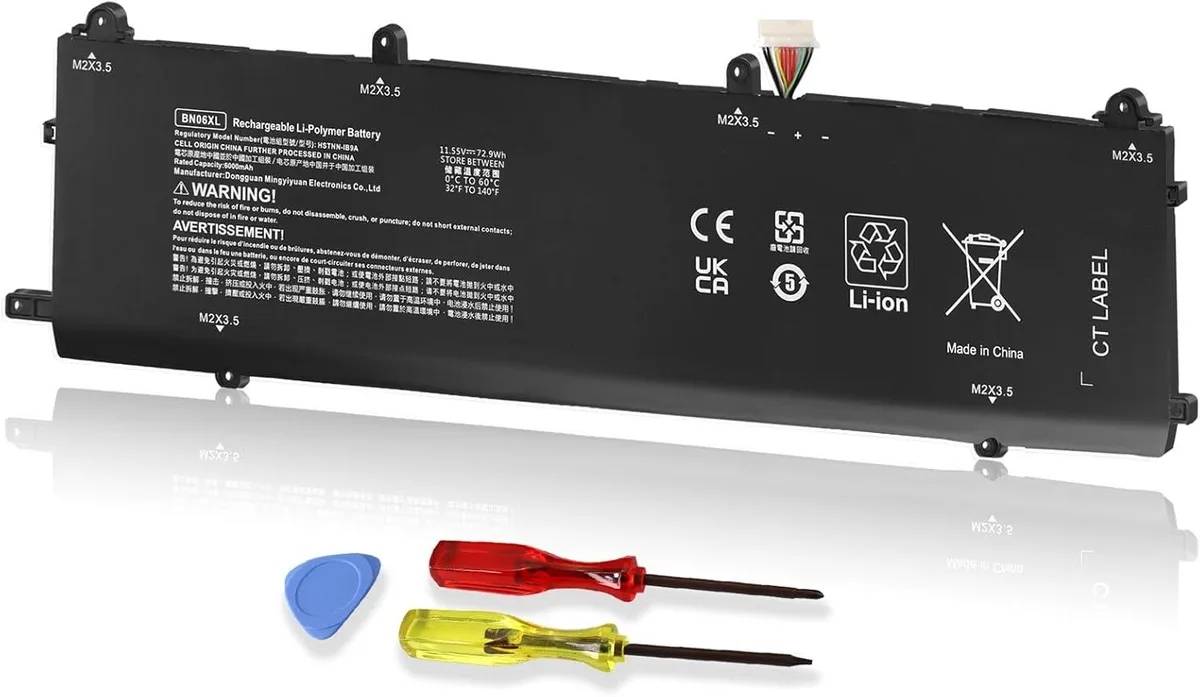 LXHY LXHY BN06XL 72.9Wh laptop battery — product photo