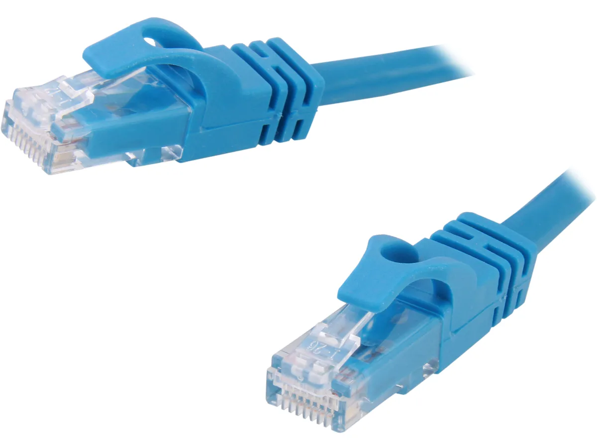 Cables To Go Cables To Go 27141 Cat6 network ethernet cable 3 ft Blue — product photo