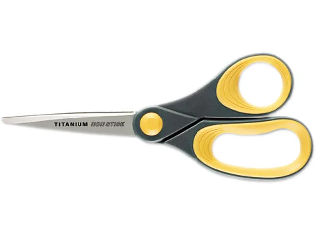 Westcott Westcott 15454 8" Straight Scissors 3-Pack Gray/Orange — product photo
