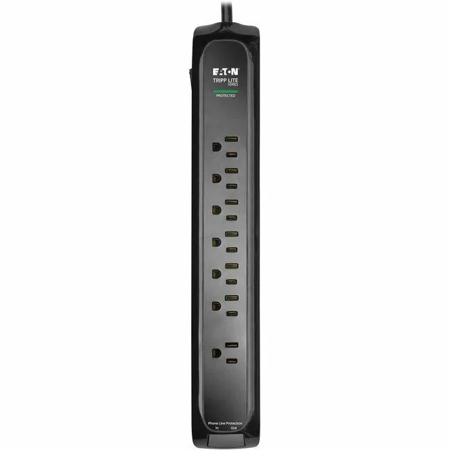 Tripp Lite Tripp Lite TLP710BTEL 7-Outlet Surge Protector 900 J 1800 VA 120 V — product photo