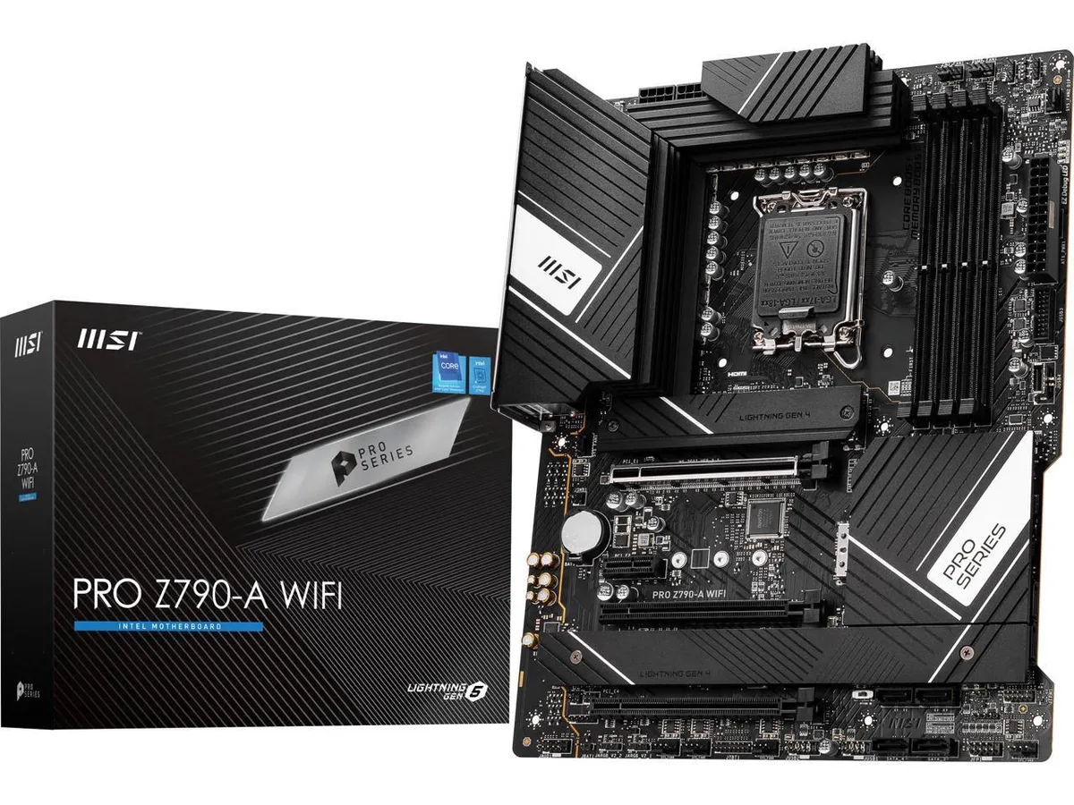 MSI MSI PRO Z790-A WIFI Intel motherboard — product photo