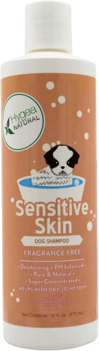 Hygea Products, LLC Hygea Products, LLC Oatmeal Dog Shampoo Fragrance Free 16 oz — product photo