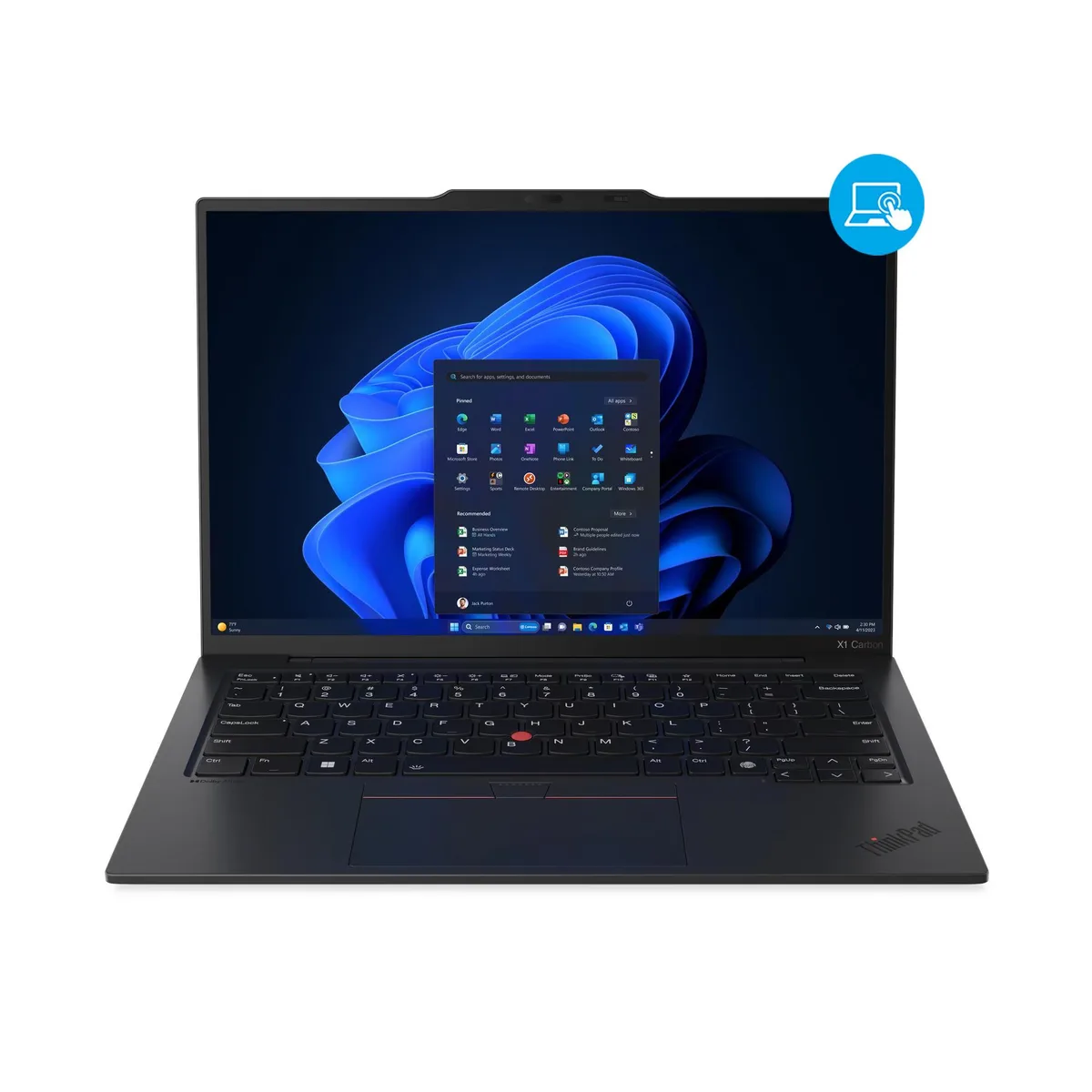 Lenovo Lenovo ThinkPad X1 Carbon Gen 12 business laptop 14" Touch Core Ultra 7 155U 32GB DDR5 1TB Nvme — product photo