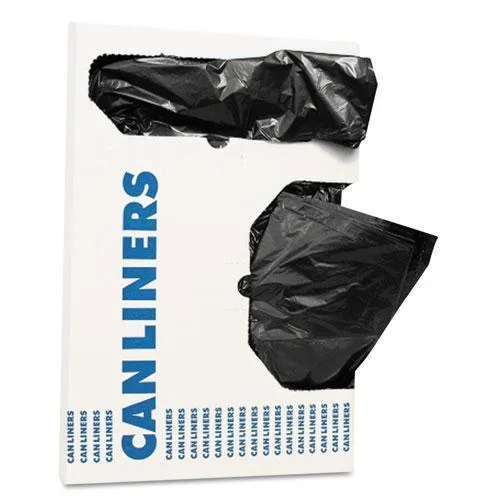 Heritage Bag Company Heritage Bag Company 16 gal 1 mil Black 24" x 32" 250/Carton — product photo
