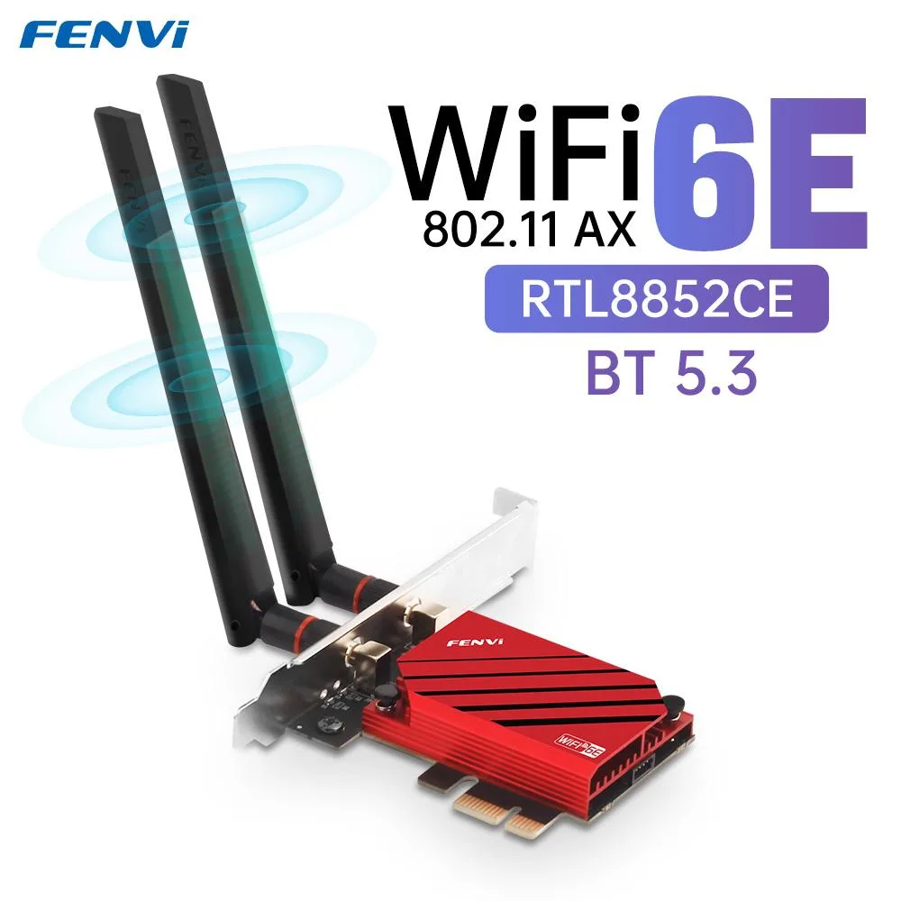 fenvi fenvi FV-AXE5400R Wi-Fi 6E Bluetooth 5.3 PCIe Adapter — product photo
