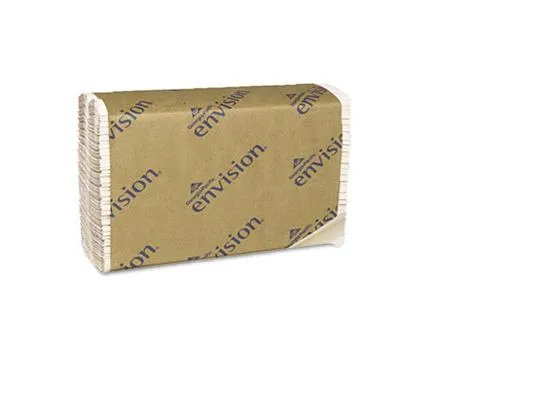 Georgia Pacific Georgia Pacific 25190 Envision Paper Towel 10-1/4 x 13-1/4 White 2400 Sheets/Case — product photo