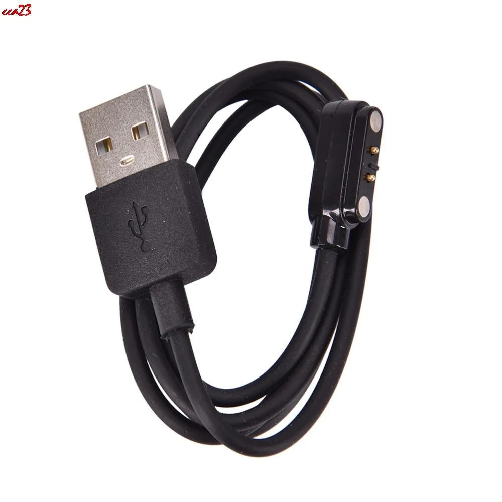 Ruth's sister Ruth's sister 2-pin 4mm Magnetic Smart Watch Charging Cable 60cm Black — product photo