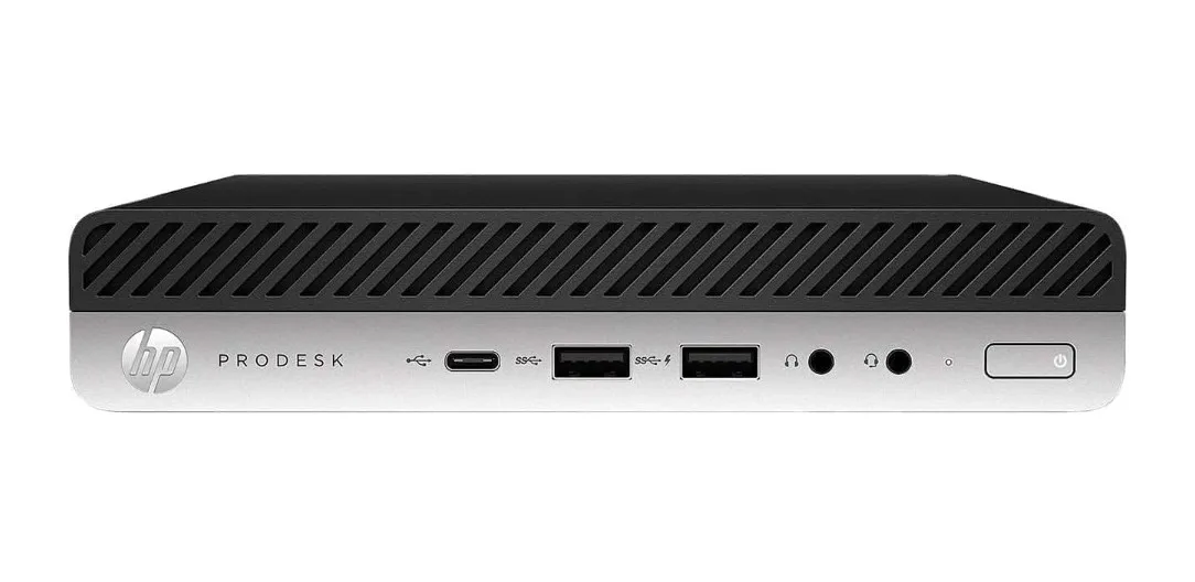 HP HP DTR-HP-600G516256/X ProDesk 600 G5 Mini desktop PC Intel Core i5-9500T 16 GB DDR4 256 GB SSD Windows 11 Pro — product photo