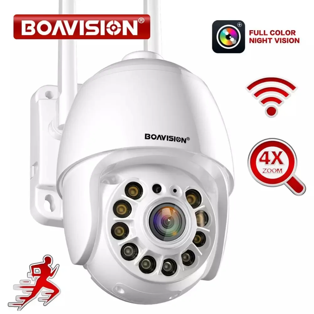 BOAVISION BOAVISION HD22M102M PTZ IP Camera 1080P 2.4GHz White — product photo