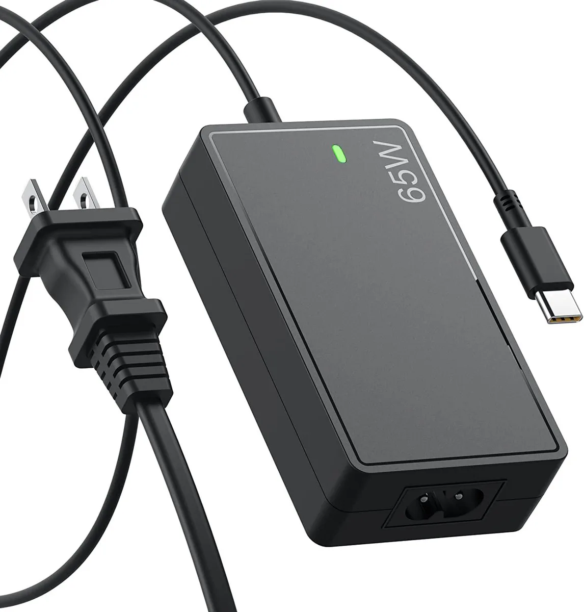 myVolts myVolts 65W USB-C Chromebook Charger 1.8m ac adapter — product photo