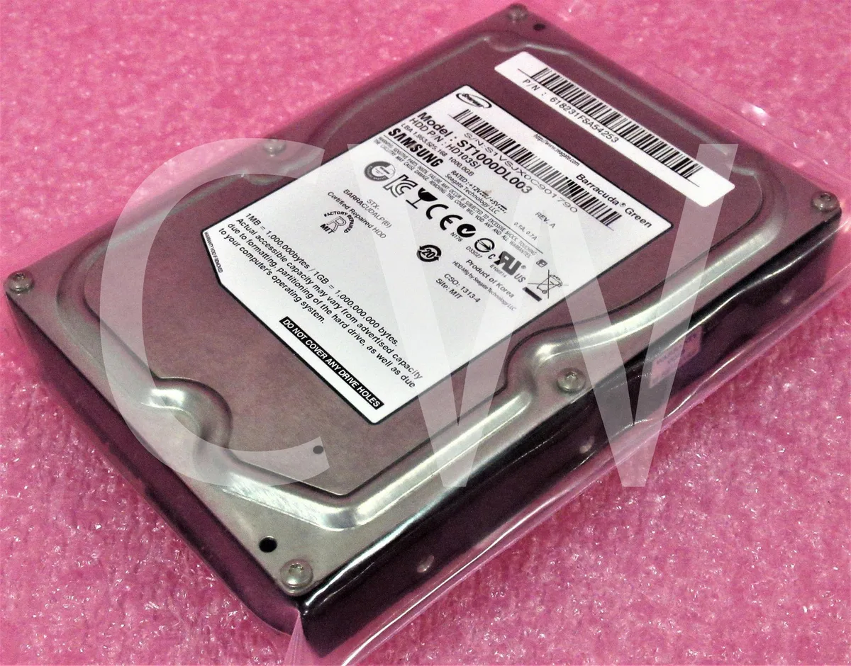 Seagate Seagate ST1000DL003 1TB 5.4K RPM 3Gb/s 3.5" SATA internal hard drive — product photo