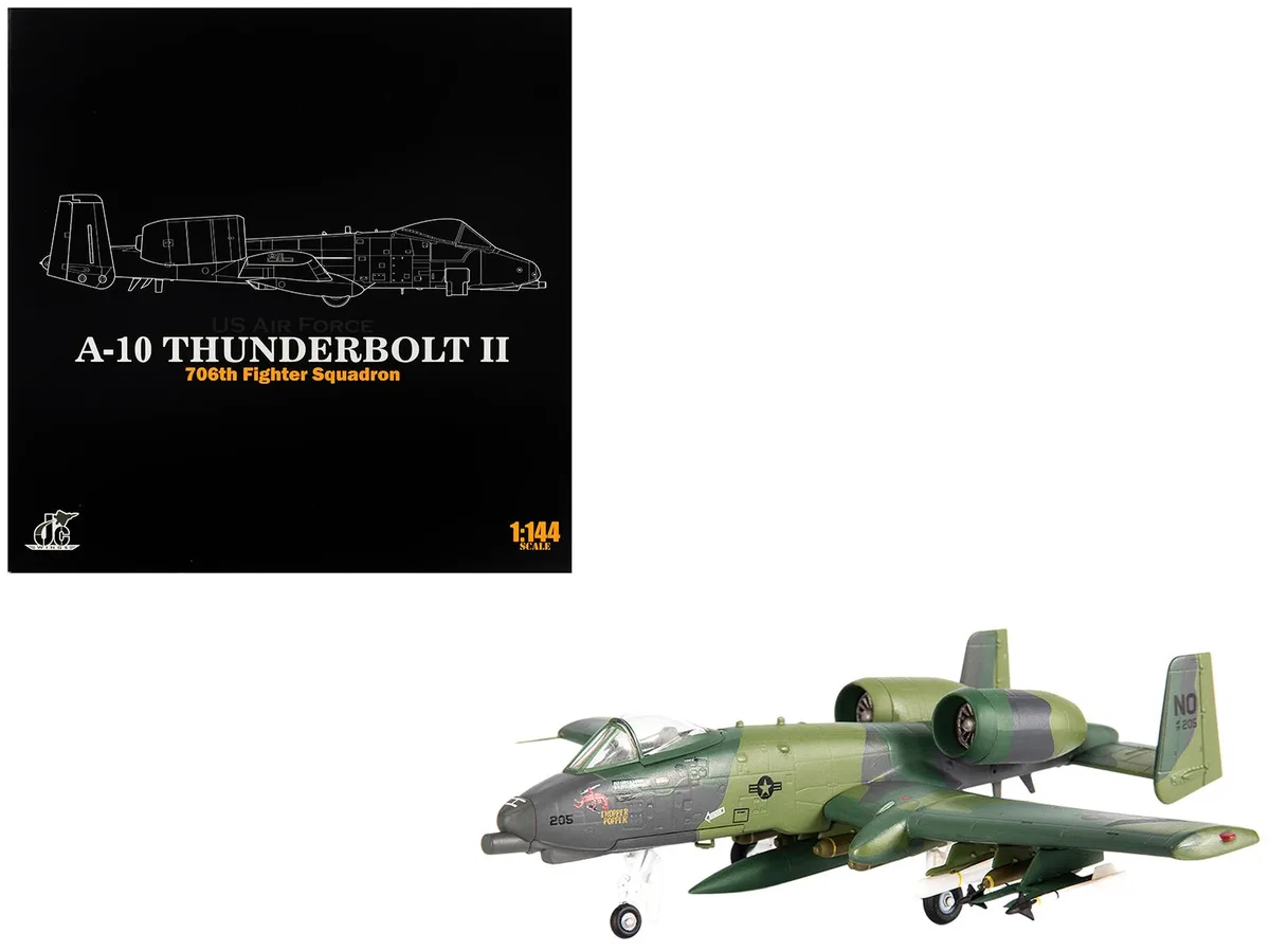 JC Wings JC Wings A-10 Thunderbolt II 1/144 Desert Storm 1991 23rd TFW 706th FS — product photo