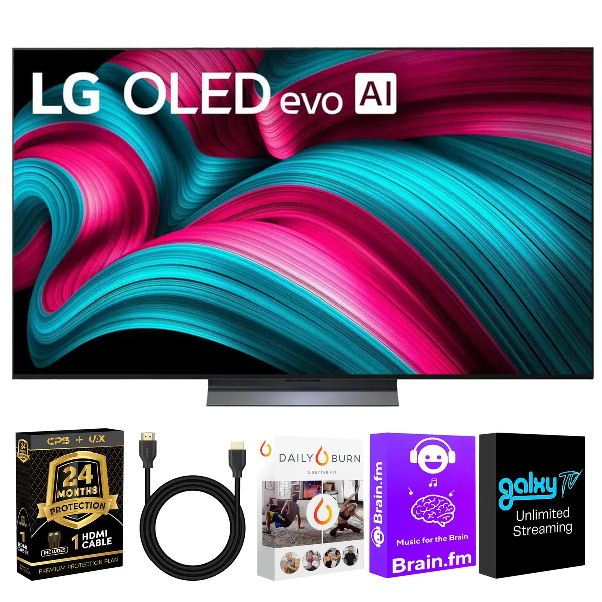LG Electronics LG OLED77C5KIT1 OLED evo AI 4K Smart TV 77" 144Hz — product photo