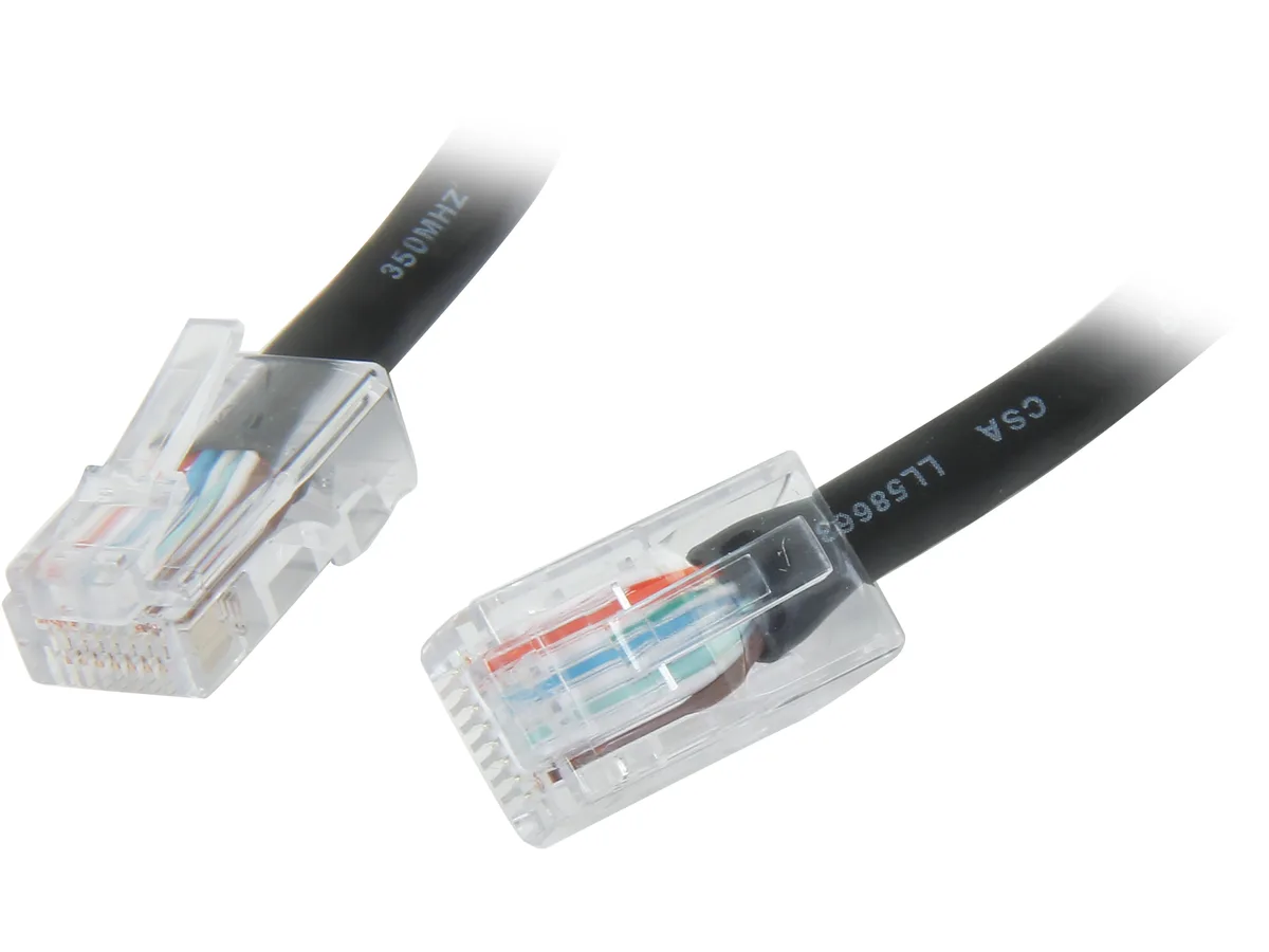 Cables To Go Cables To Go 22695 Cat5e network ethernet cable RJ45 10 ft 350 MHz black — product photo