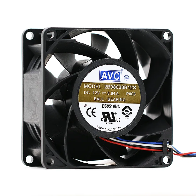 SXDOOL SXDOOL 80mm 38mm 12V 3.84A PWM case fan — product photo