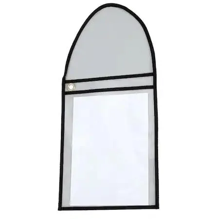 Clear vinyl hanging ticket holders, pack of 15