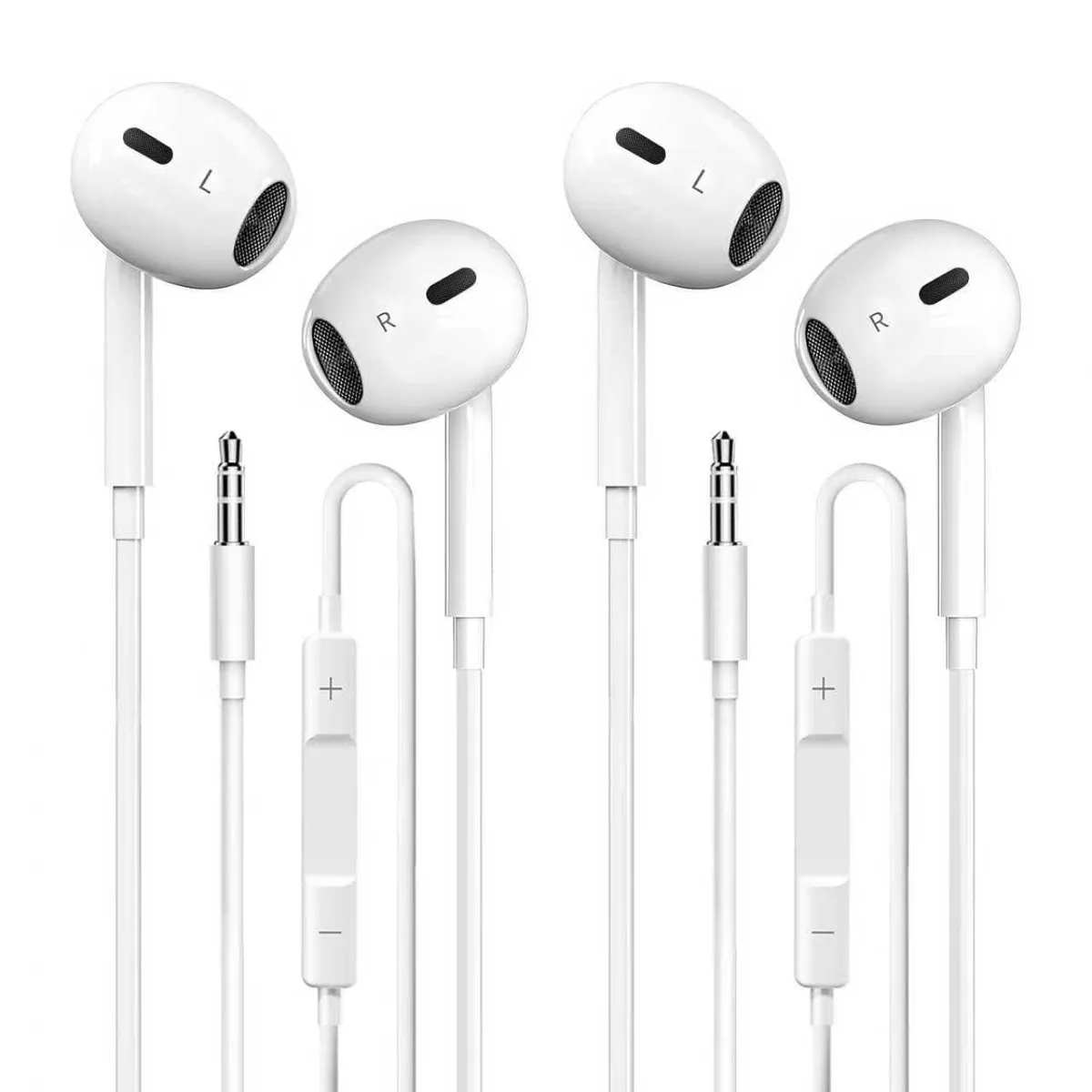  SuperTooth 3.5MM Wired Earbuds 2 Pack Black 3.5mm 2000 ohm — product photo
