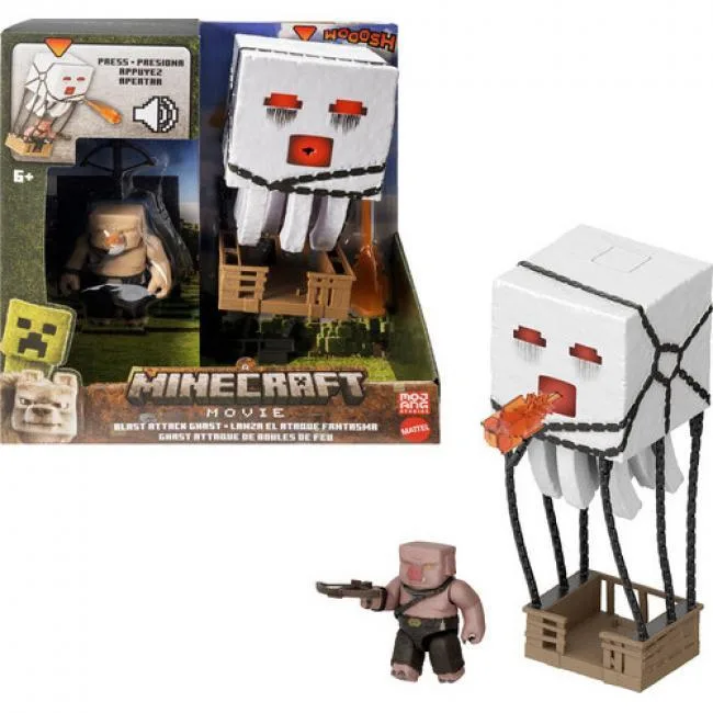 Mattel Mattel JFB69 Minecraft Blast Attack Ghast Action Figure Playset — product photo