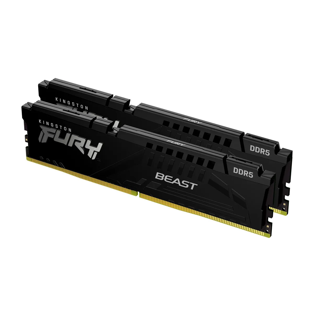 Kingston Technology Corp. Kingston Technology Corp. KF560C40BBK2-32 FURY Beast 32GB (2 x 16GB) DDR5 6000 CL40 desktop RAM — product photo