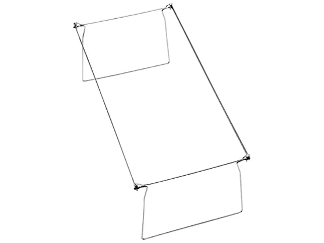 Smead Smead 64870 Hanging File Folder Frame Letter 23-27" Steel 2/Pack — product photo
