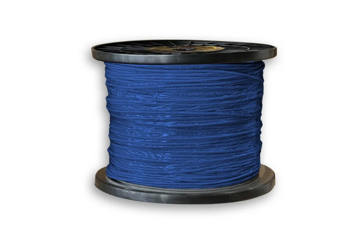 Nippon Labs Nippon Labs Cat6a 28 AWG 1000 ft Blue Bulk Cable — product photo
