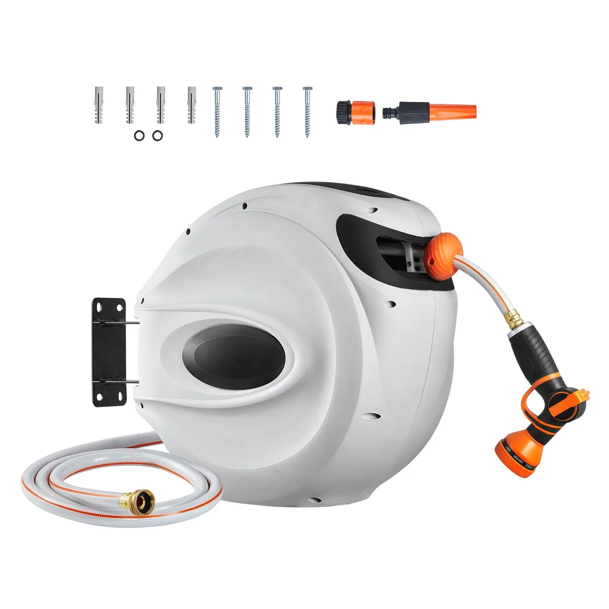VEVOR VEVOR Retractable Hose Reel 84 ft 5/8 in 180° Swivel Bracket — product photo
