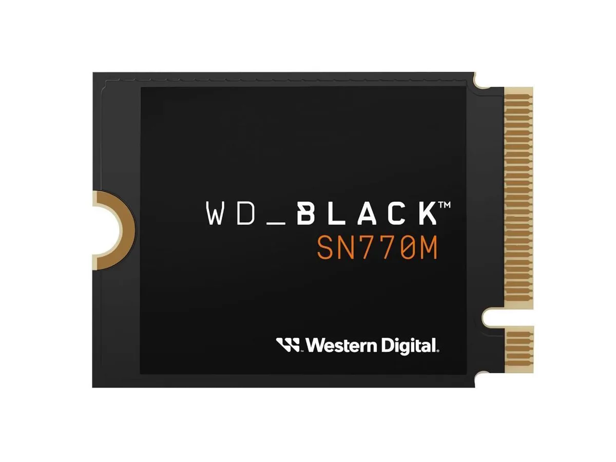 Western Digital Western Digital WDS100T3X0G 1 TB M.2 2230 NVMe internal SSD — product photo