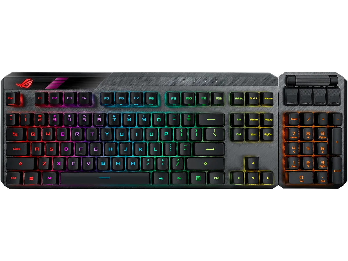 ASUS ASUS ROG Claymore II 90MP01W0-BKUA01 wireless gaming keyboard — product photo
