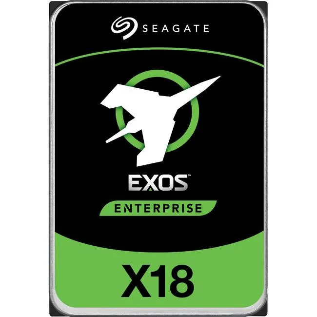 Seagate Seagate Exos X18 ST10000NM013G 10 TB 3.5" SAS 12Gb/s 7200 RPM internal hard drive — product photo