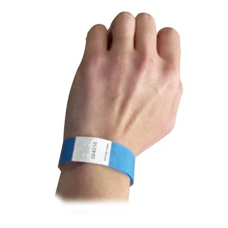 C-Line C-Line 89105 Blue Tyvek Security Wristbands 100/PK — product photo