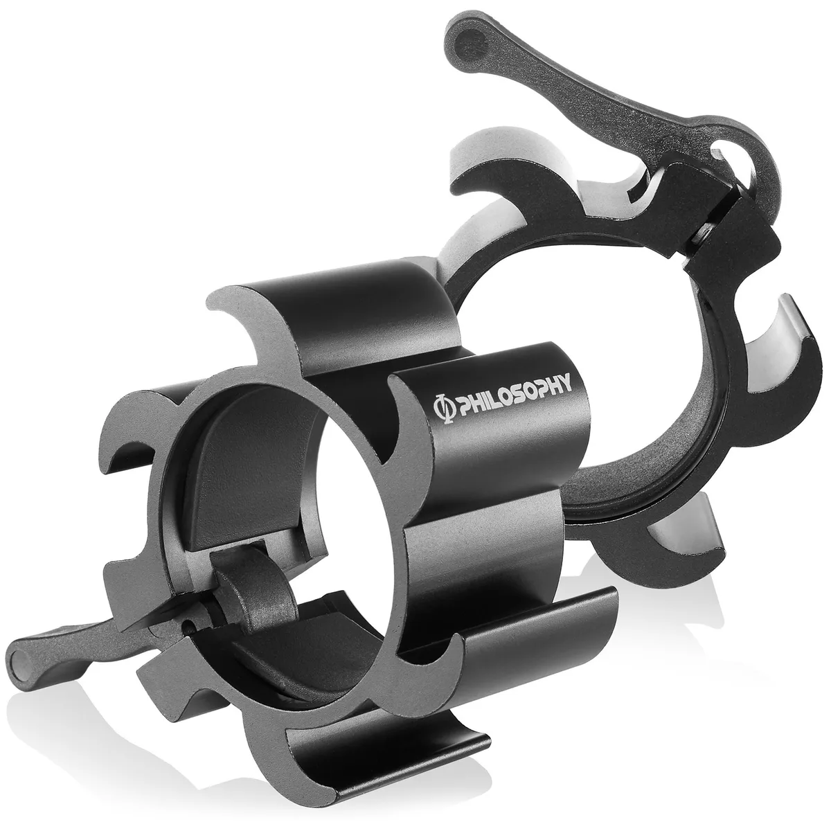 Philosophy Gym Philosophy Gym Locking Aluminum Barbell Collars 2" Pair — product photo