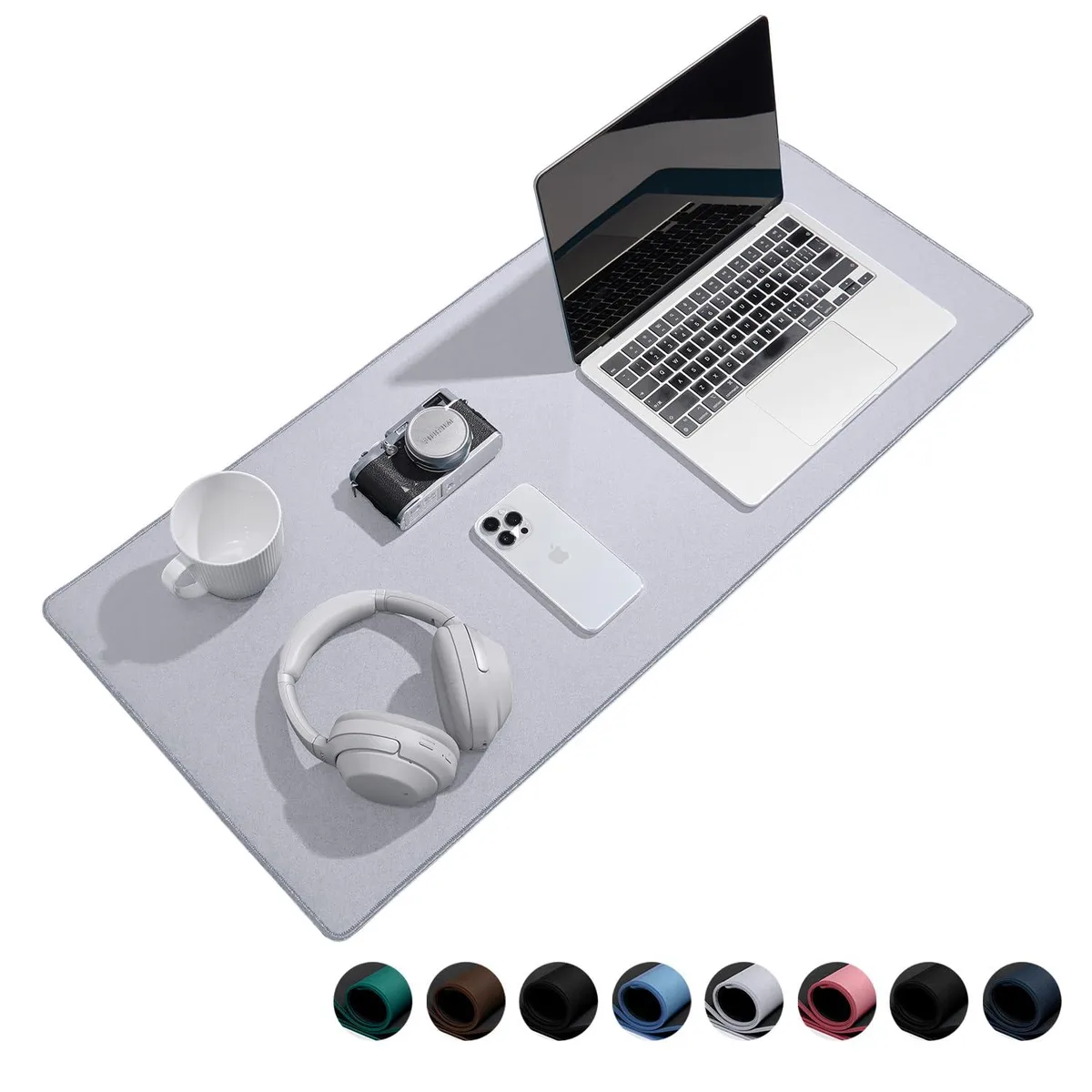  Reniteco Mouse Pad 31.5x11.8x0.12 in Matte Light Gray — product photo