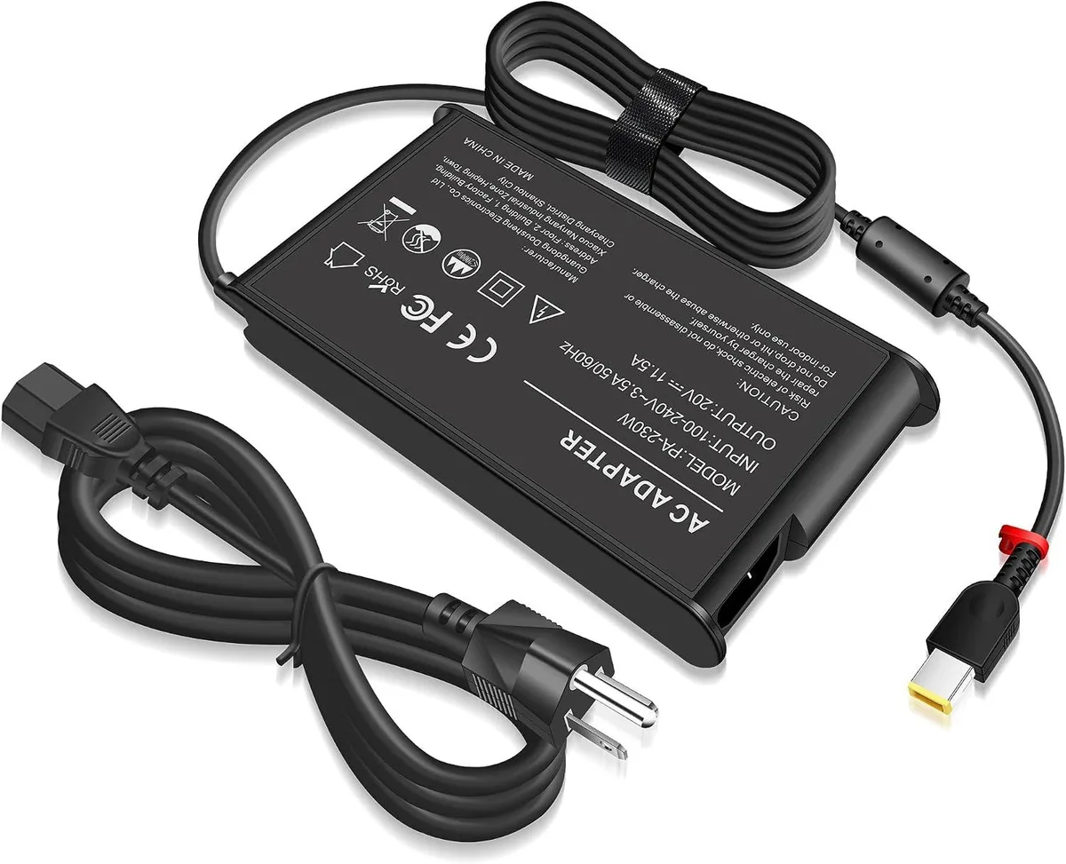 FLEANE FLEANE 230W laptop charger 20V 11.5A 11mm yellow tip — product photo