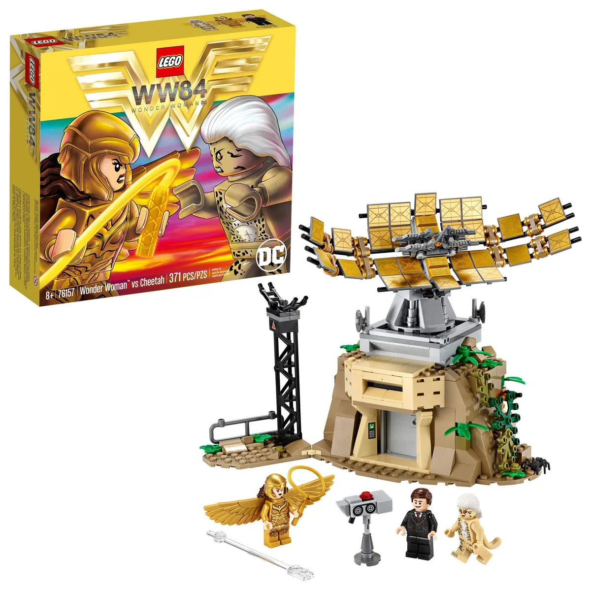 LEGO LEGO DC Wonder Woman vs Cheetah 76157 Educational Building Kit (371 Pieces) — product photo