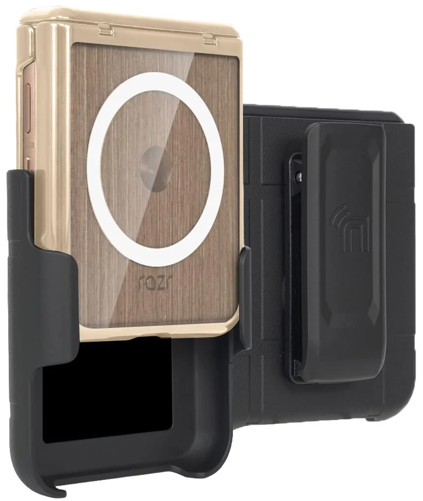 Nakedcellphone Nakedcellphone Case and Clip for Motorola RAZR ULTRA 2025/2026 MagSafe Gold — product photo