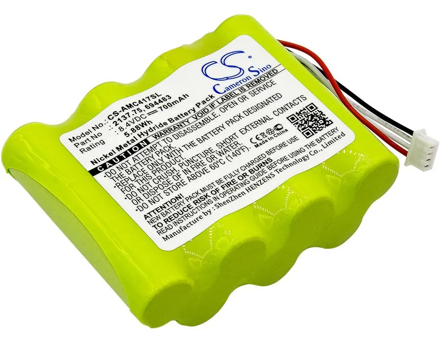  Cameron Sino Battery for AEMC 6417 Ground Tester, PEL 102, PEL 103 700mAh 8.4V — product photo