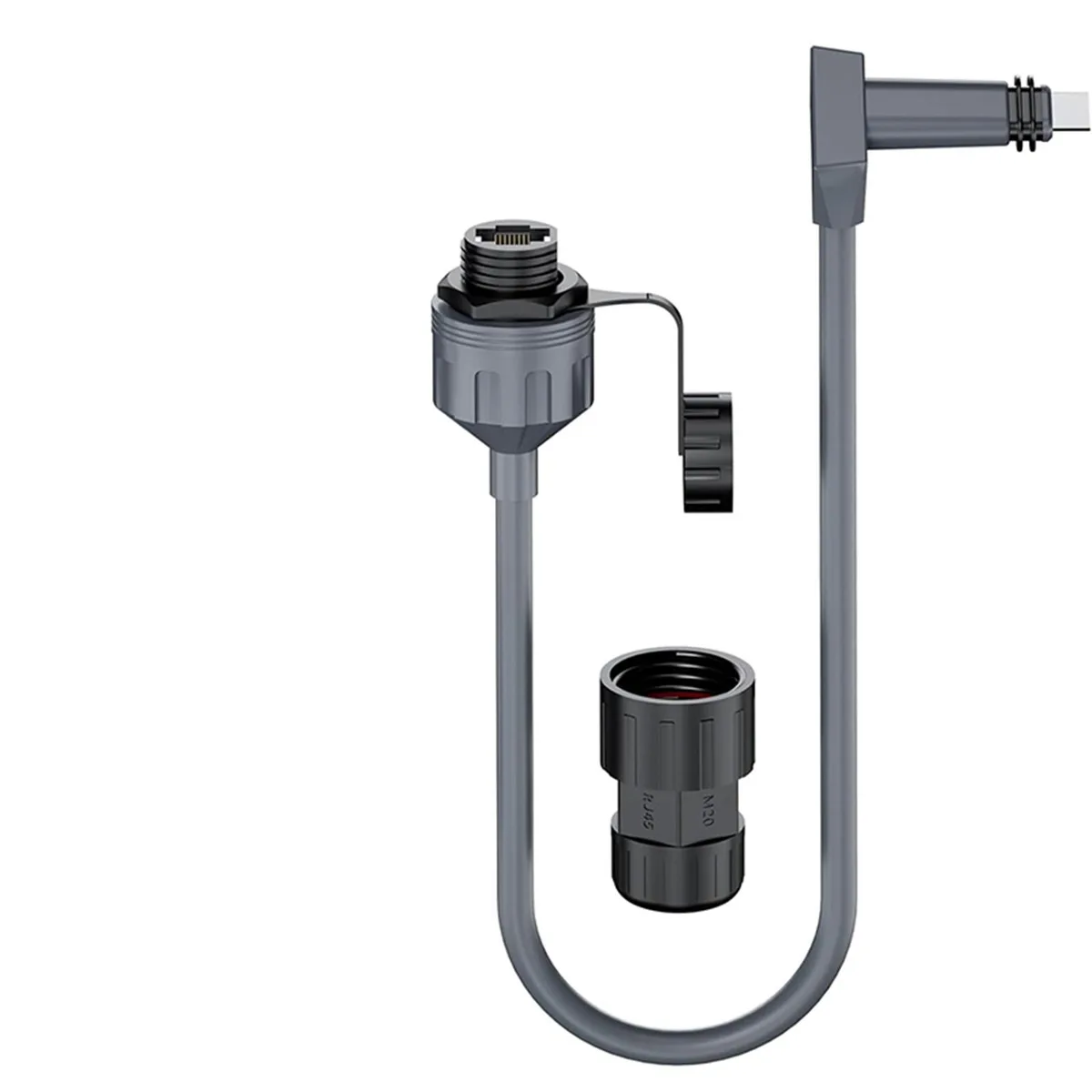 Unew Unew 0.5M IP68 SPX to RJ45 CAT6 Ethernet Adapter — product photo
