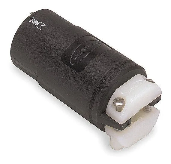 Hubbellock Hubbellock HBL23002GB Locking Connector 20A 125V 250V 480V — product photo